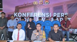 Dalam Kurung Waktu Satu Bulan Polsek Baleendah dan Polsek Banjaran Berhasil Mengungkap Kasus Pencurian Sepeda Motor. Dok. Humas Polda Jabar