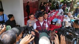 Bareskrim Polri bekerja sama dengan Polda Jabar dan Ditjen Bea dan Cukai berhasil mengungkap keberadaan laboratorium narkotika (clandestine lab) di Buah Batu, Kabupaten Bandung.Dok Humas Polda Jabar