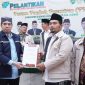 A. Sobari Al Fauzi Resmi Menjabat Ketua Pengurus Forum Pondok Pesantren Kabupaten Subang. Foto Dok.Diskominfo.