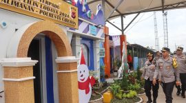 Kapolda Jabar Melakukan Kunjungan Ke Pos Terpadu GT Palimanan, Pelaksanaan Ops Lilin Lodaya 2024.