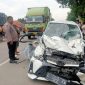 Laka Lantas di Jalan Pantura, Dump Truk Tronton VS Toyota Avanza Veloz, Satu Orang Meninggal Dunia. Foto. Dok. Humas Polda Jabar