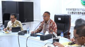 Penjabat Bupati Subang Imran memimpin rapat Revisi Rencana Tata Ruang Wilayah (RTRW) Kabupaten Subang periode 2023–2043. Foto. Diskominfo
