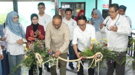 Penjabat Bupati Subang Imran resmikan dua Ruang Cytotoxic dan Ruang Inap terstandar Bunga Tanjung. Sabtu, 28 Desember 2024.