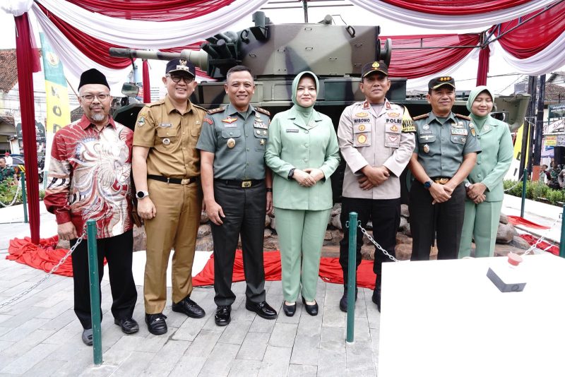 Wakapolda Jabar, Brigjen Pol. Wibowo.SIK., M.Hum,hadiri undangan Peresmian Monumen Panser Saladin.