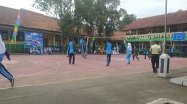 PORAK diikuti 22 Kls Siswa-siswi terlihat antusias mengikuti kegiatan tersebut. 