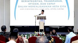 Perangi Korupsi, Wamenag Tegaskan, Integritas Menjalankan Tugas Transparansi Anggaran Demi Kepentingan Publik. Foto.Dok Kemenag