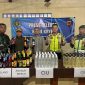 Cipata Kondisi Diawal Tahun 2025, Puluhan Botol Miras dari Berbagai Jenis Berhasil Diamankan Polisi. 