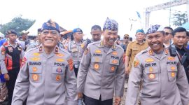 Wakapolda Jawa Barat Brigjen Pol Kasihan Rahmadi menghadiri peringatan Hari Desa Nasional tahun 2025. Foto. Dok. Humas Polda Jabar