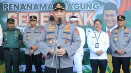 Komitmen Dukung Swasembada Pangan Nasional,Polri Targetkan Penanaman Satu Juta Hektare Jagung. 