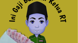 Ilustrasi gaji ketua RT. Foto Dok. Deltanusantara