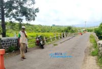 Jembatan (Sasak Berem) Cipelang Akses Penghubung Kecamatan Conggeang - Ujungjaya Sumedang Nyaris Roboh