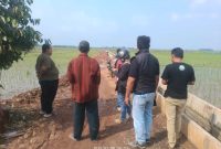 Anggota DPRD Fraksi PKB Kecewa  Pengerjaan Irigasi BBWS Atas PT Minatra yang Dikerjakan Asal-asalan