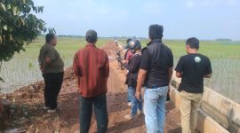 Anggota DPRD Fraksi PKB Kecewa  Pengerjaan Irigasi BBWS Atas PT Minatra yang Dikerjakan Asal-asalan