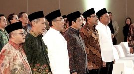 Menteri Agama RI, Nasaruddin Umar memperkenalkan konsep “Kurikulum Cinta” dalam Sarasehan Ulama Nahdlatul Ulama (NU). Rabu 5 Februari 2025.