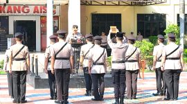 Sertijab di Polres Subang: Enam Kapolsek dan Kabagren Berganti, Personil Berprestasi Diapresiasi