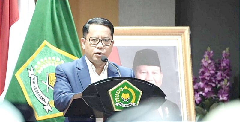 Sekretaris Jenderal Kemenag Kamaruddin Amin