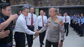 Kepolisian Daerah Jawa Barat (Polda Jabar) menerima kunjungan dari para siswa dan pendidik SMA Taruna Nusantara Kampus Cimahi dalam rangka kegiatan Studi