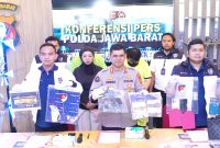 Polda Jabar Berhasil Menangkap Para Pelaku Jaringan Perjudian Online Lintas Daerah