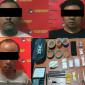 Tiga orang pelaku berhasil diamankan dalam operasi yang dilakukan di dua lokasi berbeda.