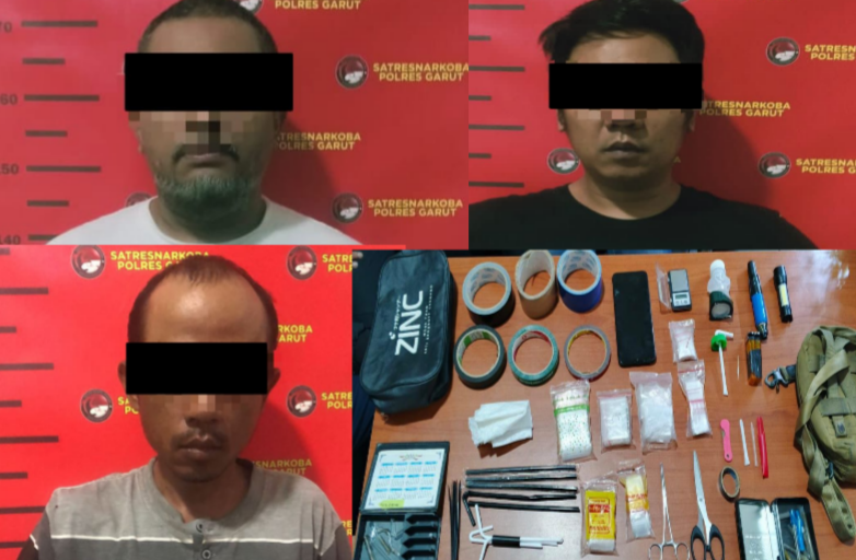 Tiga orang pelaku berhasil diamankan dalam operasi yang dilakukan di dua lokasi berbeda.