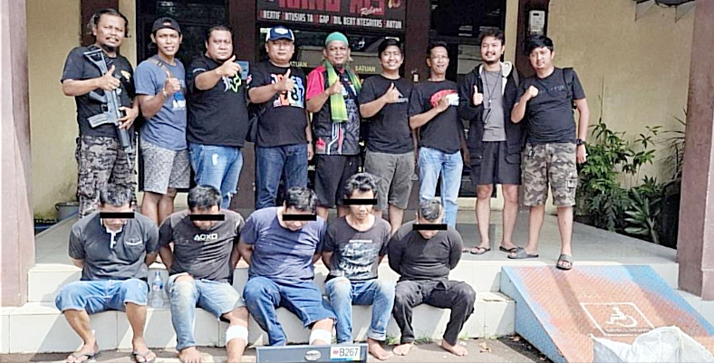 Lima Pelaku Spesialis Pembobolan Mesin ATM Diringkus Satreskrim Polres Subang