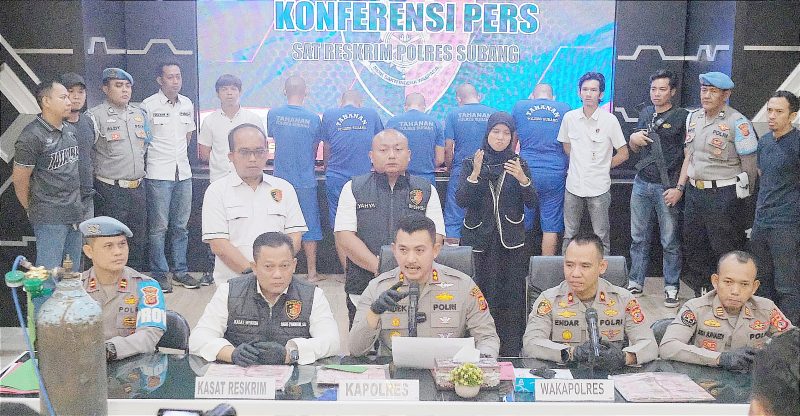 Satuan Reserse Kriminal Polres Subang berhasil mengungkap kasus pencurian dengan pemberatan yang terjadi di Kantor KCP Bank BJB, Desa Purwadadi Barat, Kecamatan Purwadadi, Kabupaten Subang.