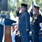Presiden Prabowo menyampaikan ucapan selamat Hari Bhayangkara ke-79 kepada seluruh keluarga besar Polri.