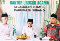 Ketua FPP Verifikasi Data Pondok Pesantren di Kabupaten Subang: Upaya Meningkatkan Kualitas dan Legalitas