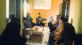 Kasi Pd Pontren Bersama FPP ( Forum Pondok Pesantren ) Kabupaten Subang melakukan sosialisasi di Kantor KUA Cisalak.