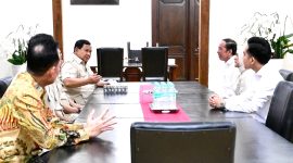 Pertemuan Dua Tokoh Bangsa, Presiden Prabowo dan Presiden Ke 7 RI  Jokowi, Tegaskan Konsistensi Diplomasi Indonesia