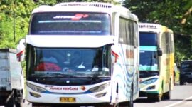 Ilustrasi. Foto Bus Parawisata.