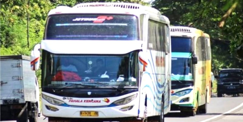 Ilustrasi. Foto Bus Parawisata.