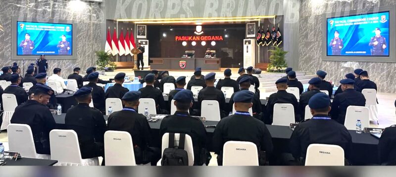 Korbrimob Perkuat Kepemimpinan Taktis, Rakernis Denden Gegana Dimulai