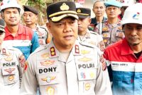 Polres Subang Bergerak Cepat Tanggulangi Ledakan Kebocoran Gas di PT. Pertamina EP Field Subang