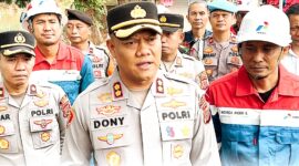 Polres Subang Bergerak Cepat Tanggulangi Ledakan Kebocoran Gas di PT. Pertamina EP Field Subang