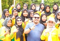 Bupati Subang, Reynaldy Putra Andita didampingi Sekda dan jajarannya melakukan kunjungan ke Kecamatan Compreng dalam rangka kegiatan Saba Desa.