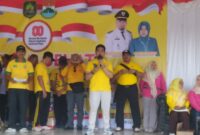 Gebyar Senam Menyambut HUT RI ke-80: Pemcam Cisalak Ajak Warga Sehat dan Kuat