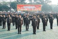 Peringati HUT RI Ke-80, Polda Jabar Gelar Upacara Bendera, 