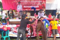 Kepala Desa Buniara Endang mengucapkan terima kasih kepada seluruh masyarakat desa yang telah berpartisipasi dalam acara memeriahkan HUT RI ke-80.