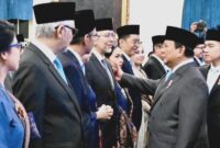 Presiden Prabowo Subianto melantik 8 Duta Besar Luar Biasa dan Berkuasa Penuh (Dubes LBBP) Republik Indonesia (RI)
