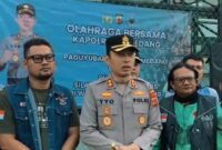 Jaga Kamtibmas Polres Sumedang dan Paguyuban Online Bersinergi dalam Kegiatan Olahraga Bersama