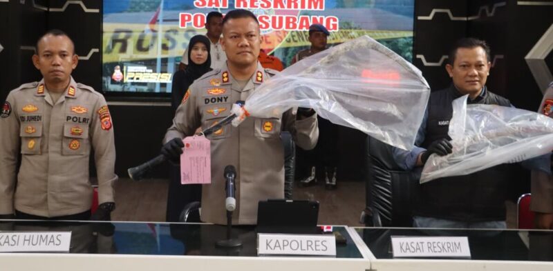 Sat Reskrim Polres Subang mengamankan 12 remaja yang diduga terlibat dalam tawuran. Dok foto. Humas Polda Jabar.