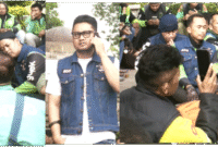 Paguyuban ojeg online (Ojol) Sumedang mengambil sikap untuk kondusif di tengah demonstrasi yang terjadi diberbagai wilayah. Selasa (2/9/2025).