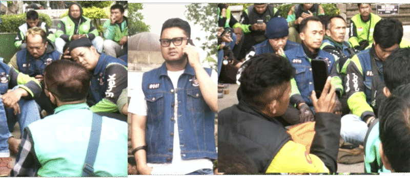 Paguyuban ojeg online (Ojol) Sumedang mengambil sikap untuk kondusif di tengah demonstrasi yang terjadi diberbagai wilayah. Selasa (2/9/2025).