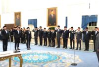 Presiden Prabowo Subianto resmi melakukan perombakan kabinet untuk kedua kalinya sejak dilantik sebagai Presiden RI. 