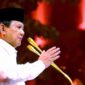 Ketua Umum Partai Gerakan Indonesia Raya Prabowo Subianto, warning jangan flexing.