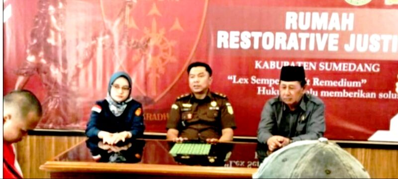 Pimpinan DPRD dan Kejari Sumedang Tandatangani MoU tentang Keadilan Restoratif