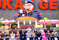 Gedung Mako Pasukan Gegana Korbrimob Polri Diresmikan dengan Nama Jusuf Manggabarani