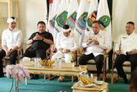 Bupati Subang, Reynaldy Putra Andita Budi Raemi, menghadiri Rapat Koordinasi Pelaksanaan Karya Bakti TNI yang digelar di Bale Sri Baduga, Kabupaten Purwakarta.