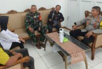 Danramil 0505/Tj.Siang bersama Kapolsek Cisalak melakukan kunjungan ke SPPG Karya Bakti.